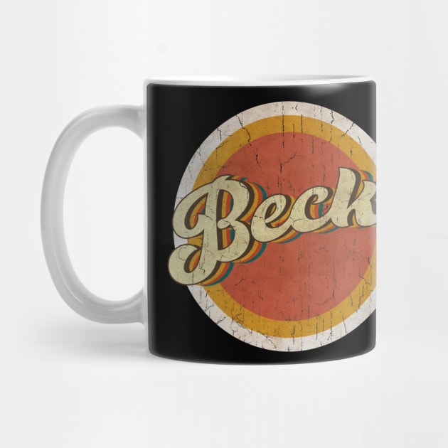 circle vintage Beck by KewanAlasStore